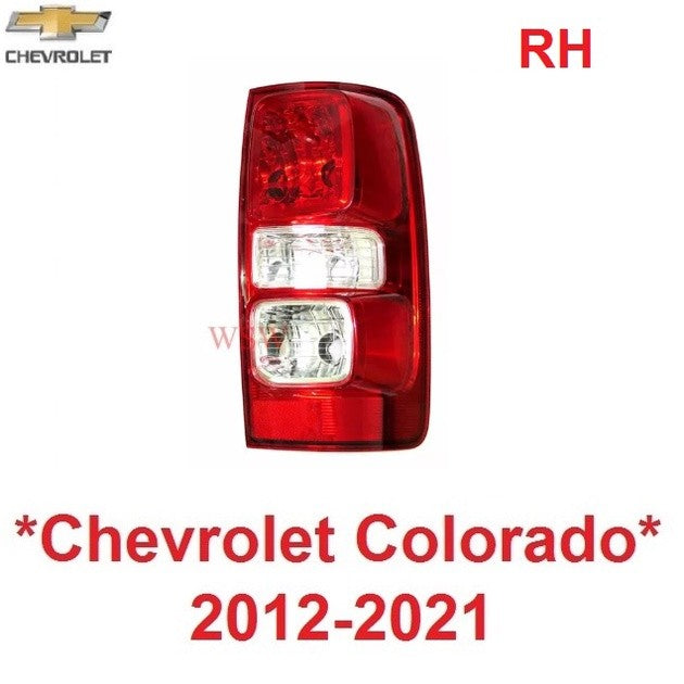 ไฟท้าย CHEVROLET COLORADO RG Z71 2012 - 2020 เสื้อไฟท้าย เชฟโรเลต โคโลราโด้ CHEVY ไม่รวมขั้วและหลอดไฟ ไฟ