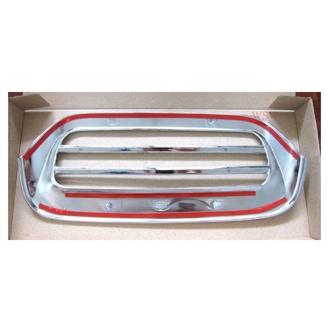 สีชุบ ครอบจมูก TOYOTA HILUX VIGO 2005 - 2011 โตโยต้า วีโก้ ฟอร์จูเนอร์ ครอบช่องลม ครอบสคูป ครอบช่องระบายลม ครอบสกู๊ป - Image 2