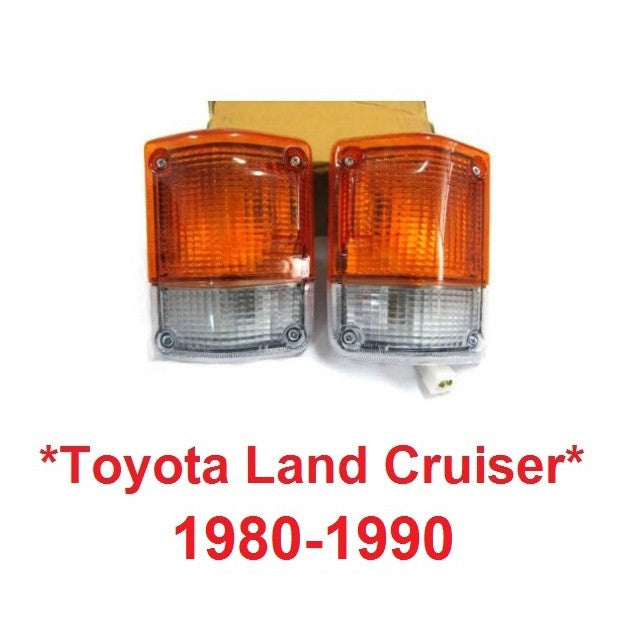 ไฟมุม Toyota Land Cruiser 1980-1990 FJ60 FJ62 ไฟเลี้ยว โตโยต้า แลนด์ครุยเซอร์ BJ60 62 HJ61 BJ62 HJ62 ไฟรถ ไฟ อะไหล่ไฟ