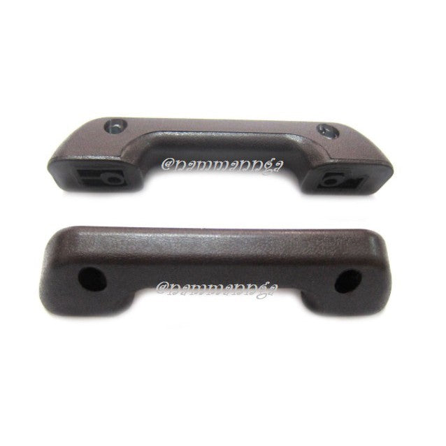 สีน้ำตาล มือเปิดประตูใน นิสสัน ดัสสัน 720 นวมดึงประตู NISSAN DATSUN 720 1980-1986 มือเปิด ประตู ในรถ ที่พักแขน นวมประตู - Image 2