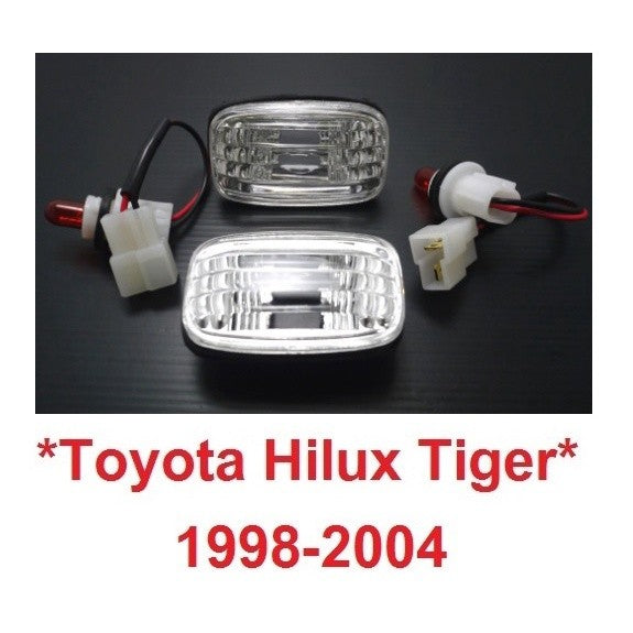 ไฟแก้ม คริสตัล ไฟข้างรถ TOYOTA TIGER 1998 - 2005 โตโยต้า ไทเกอร์ ไฟสัญญาณ ไฟเลี้ยว LANDCRUISER CAMRY แคมรี่ ไฟแต่ง