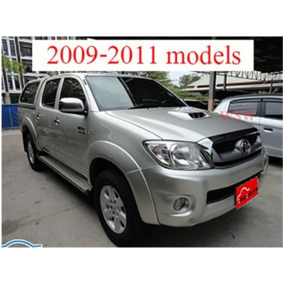 ครอบไฟท้าย ชุบโครเมี่ยม TOYOTA HILUX VIGO 2005-2011 โตโยต้า ไฮลัก วีโก้ โฉมเก่า ครอบไฟหลังรถ ไฟท้าย ฝาครอบท้าย ครอบไฟ ไฟ - Image 4