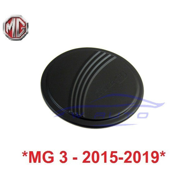 สีดำด้าน ครอบฝาถังน้ำมัน MG3 MG 3 2015 2016 2017 2018 2019 เอ็มจี3 เอ็มจี สาม ที่ปิด แต่งรถ ชุดแต่ง