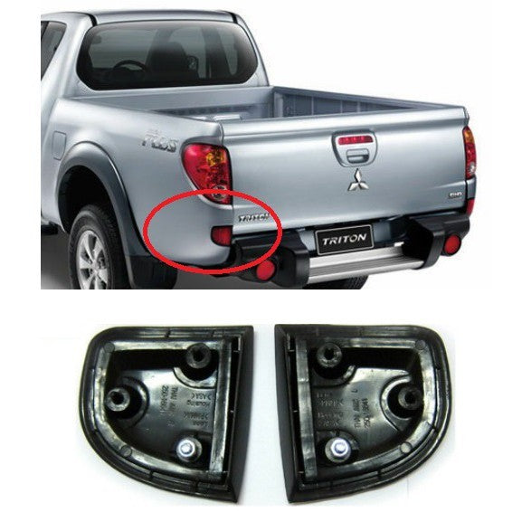 ขวา ไฟทับทิม MITSUBISHI TRITON 2005 - 2014 ทับทิมท้าย มิตซูบิชิ ไทรทัน ทับทิมกันชน ทับทิม ไตรตัน ไฟสะท้อน ไฟรีเฟล็ก - Image 2