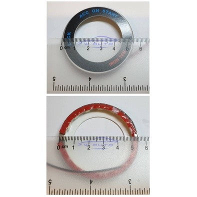 สีฟ้า ไฟรูกุญแจ LED NISSAN NAVARA NP300 D23 2014 -2020 ไฟกุญแจสตาร์ท ไฟกุญแจรถ นิสสัน นาวาร่า เอ็นพี300 - Image 3