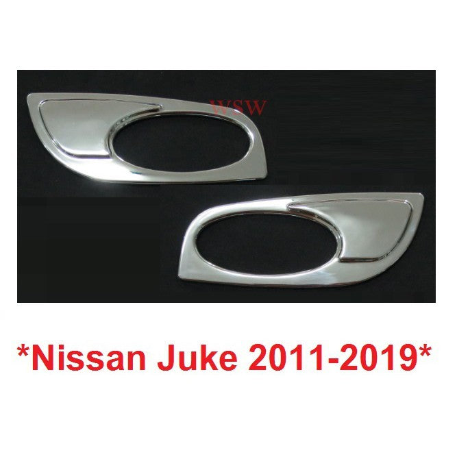 1คู่ สีชุบโครเมี่ยม ครอบไฟแก้ม Nissan Juke 2010-2019 ครอบไฟเลี้ยวข้าง นิสสัน จู๊ค นิสสันจู๊ก ครอบแก้ม Juke Hatchback