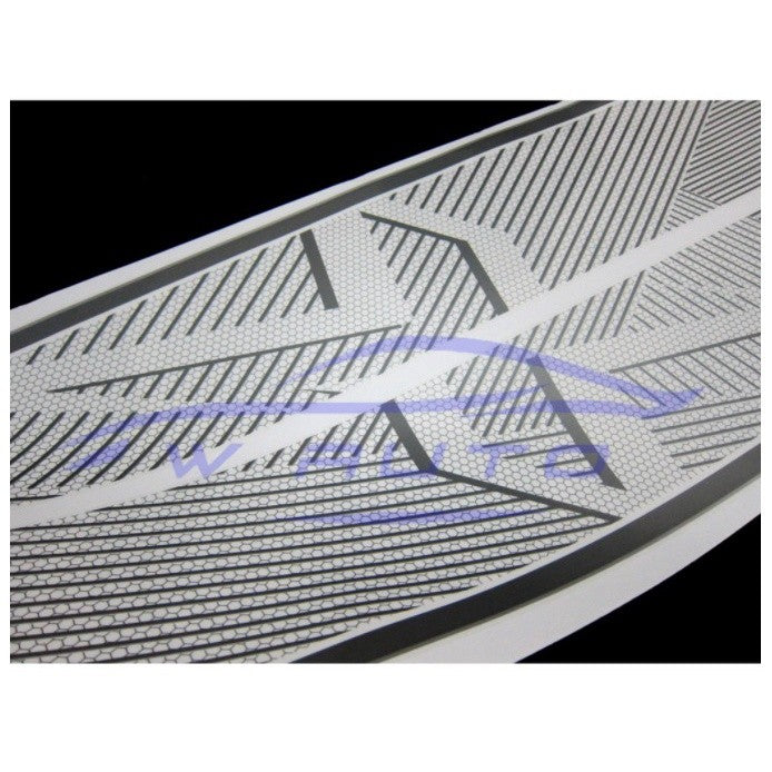 รุ่นตัวสูง สติ๊กเกอร์ ติดฝากระโปรงหน้า สติ๊กเกอร์ติดท้ายรถ ISUZU D-MAX D MAX 2020 2021 อีซูซุ ดีแม็กซ์ สีเทาขอบดำ 4WD - Image 3