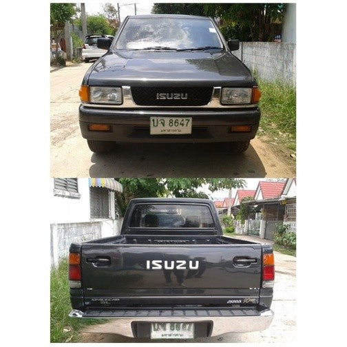 ตัวล็อคกระจังหน้า ISUZU TFR TF 1991 - 1995 1996 คลิปกระจังหน้า อีซูซุ ทีเอฟอาร์ มังกรทอง กิ๊บล็อคกระจังหน้า ตัวล็อค - Image 4