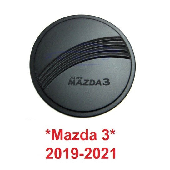 ครอบฝาถังน้ำมัน MAZDA 3 Mazda3 2019 2020 2021 สีดำด้าน มาสด้า สาม 2020 ที่ปิด ที่เติม