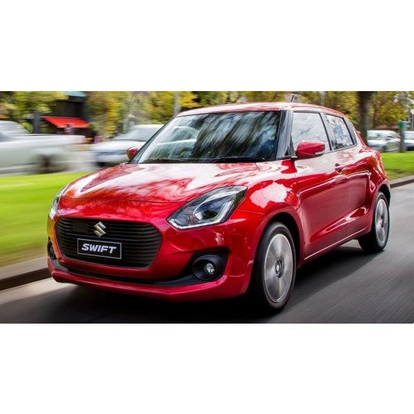 ถาดรองท้ายรถ Suzuki Swift 2018 - 2020 พลาสติกสีดำ ถาดรองกันเปื้อน ซูซุกิ สวิฟท์ ถาดรองหลังรถ ถาดพลาสติก ถาดวางของ - Image 5