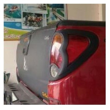 สีดำด้าน ครอบไฟท้าย MITSUBISHI TRITON 2005-2014 มิตซูบิชิ ไทรทัน รุ่นเก่า ครอบไฟ ไฟท้าย ฝาครอบท้าย ไฟ ของแต่ง ไตรตัน - Image 2
