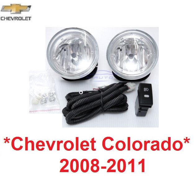ทรงกลม ไฟสปอร์ตไลท์ CHEVROLET COLORADO 2008 2009 2010 2011 เชฟโรเลต โคโลราโด้ ไฟตัดหมอก สปอตไลท์ โคม