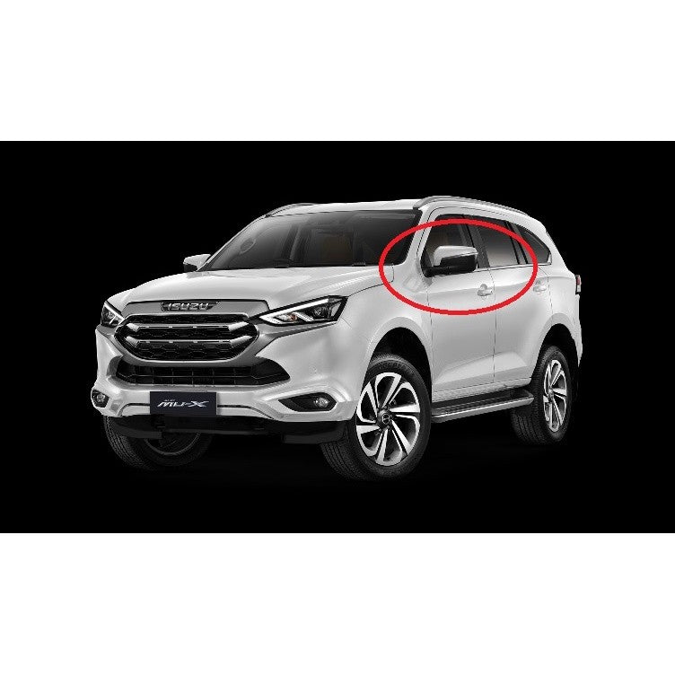 สีดำด้าน ชายบันได Isuzu MUX SUV mu-x 2020 2021 2022 อีซูซุ มิวเอ็กซ์ คิ้วกันรอยขอบประตู กันรอย สคัพเพลท ชายบันไดประตู - Image 3