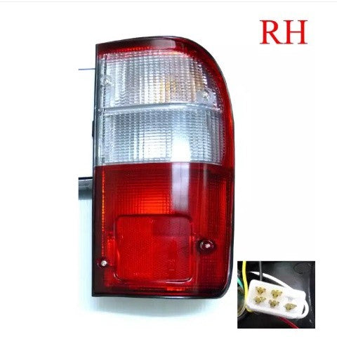 ไฟท้าย ขาว แดง TOYOTA HILUX TIGER D4D MK4 1998 - 2004 ไฟท้ายรถ โตโยต้า ไทเกอร์ ดีโฟว์ดี ไฟหลัง เสิ้ิอไฟท้าย 2000 2002 - Image 7