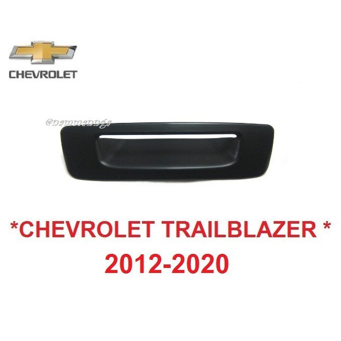 เบ้ารองมือเปิดท้าย ดำ Chevrolet Trailblazer 2012 - 2020 เชฟโรเลต เทรลเบลเซอร์ ครอบมือดึงฝาท้าย ถาดรองมือเปิดท้าย กันรอย