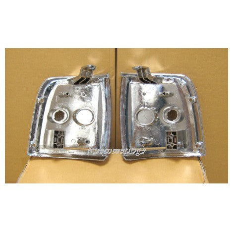 ไฟมุม Isuzu Holden Rodeo 1988-1996 ไฟเลี้ยว อีซูซุ มังกรทอง TFR ไฟสัญญาณ ไฟมุมหน้ารถ เสื้อไฟเลี้ยว ISUZU TF ขอบชุมโครม - Image 2