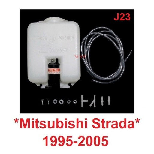 กระปุกฉีดน้ำ MITSUBISHI L200 STRADA 1995 - 2005 กระป๋องฉีดน้ำ มิตซูบิชิ สตราด้า อะไหล่รถยนต์ ล้างกระจก กระปุกพักน้ำ J3