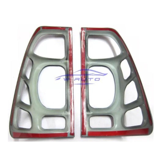 สีดำด้าน ครอบไฟท้าย Isuzu D-Max 2007 - 2011 อีซูซุ ดีแม็กซ์ ครอบไฟหลัง ฝาครอบท้าย dmax d max ครอบไฟ DMAX ไฟท้าย - Image 3
