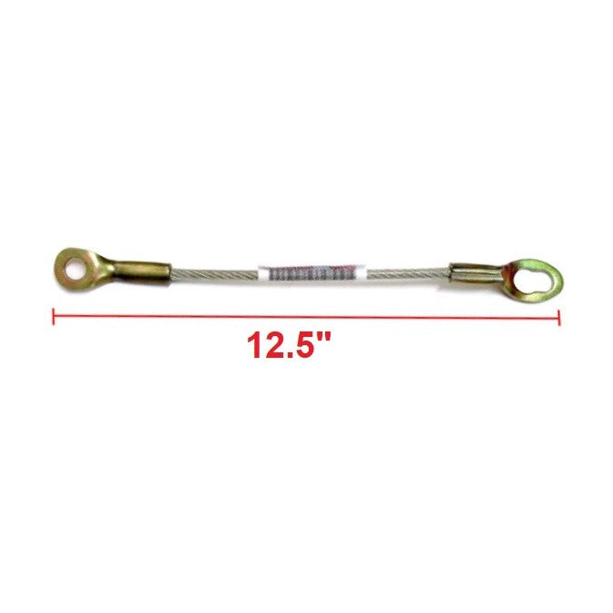 สลิงฝากระโปรงท้าย TOYOTA HILUX TIGER MK4 1997 - 2004 สายห้อยกระบะหลังสลิง โตโยต้า ไทเกอร์ ลวดสลิง สลิงท้ายกระบะ 12.5นิ้ว - Image 2