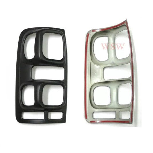 ครอบไฟท้าย สีดำด้าน CHEVROLET COLORADO RG Z71 2012 - 2021 ครอบไฟ เชฟโรเลต โคโลราโด้ ไฟท้าย ฝาครอบไฟท้าย ชุดแต่ง ไฟ - Image 2