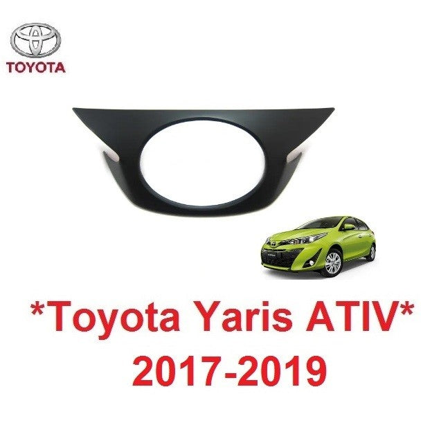 ครอบโลโก้หน้า Toyota yaris ATIV 2017 - 2019 2020 ครอบ โลโก้หน้ารถ โตโยต้า ยาริส เอทีฟ คิ้วครอบโลโก้หน้า คิ้วหน้ากระจัง - Image 8