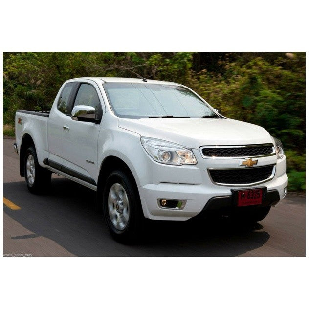 ครอบไฟหน้า สีดำด้าน CHEVROLET COLORADO RG Z71 2012 - 2015 ครอบไฟ เชฟโรเลต โคโลราโด้ ไฟหน้า ฝาครอบหน้า ชุดแต่ง ไฟ - Image 3