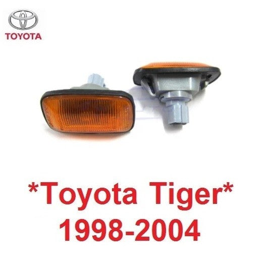 ไฟเลี้ยว ไฟแก้ม TOYOTA HILUX TIGER 1998 - 2005 ไฟข้าง โตโยต้า ไทเกอร์ ไฟสัญญาณ LN145 LN166