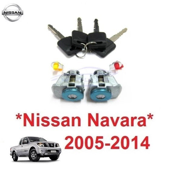 1ชุด กุญแจประตู NISSAN NAVARA D40 2005-2014 นิสสัน นาวาร่า กุญแจรถยนต์ กุญแจเปิดประตู ประตู RX ST-X อะไหล่รถยนต์ ประตู