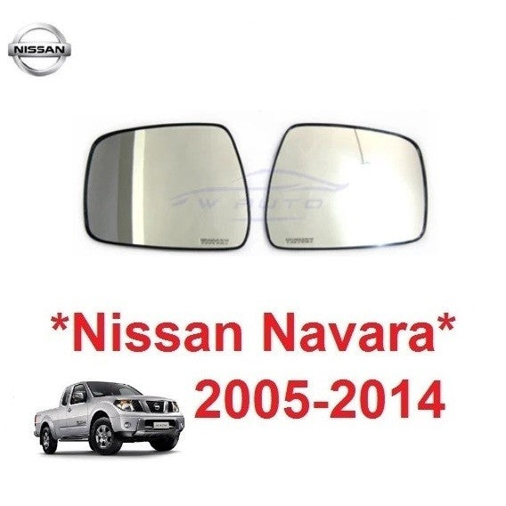 เนื้อกระจก มองข้าง NISSAN NAVARA D40 2005 - 2014 เลนส์ กระจกมองข้าง นิสสัน นาวาร่า ดี40 กระจก