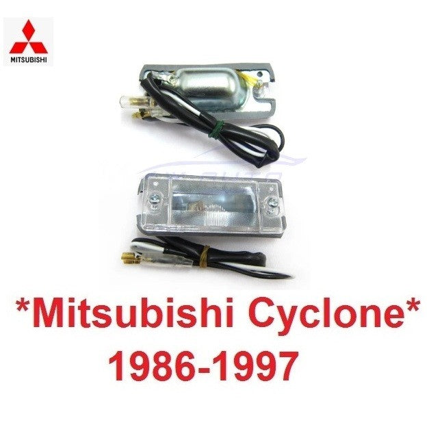 ไฟส่องป้ายทะเบียน MITSUBISHI CYCLONE 1987 - 1997 มิตซูบิชิ ไซโคลน L200 ไฟส่องป้าย ไฟสัญญาณ ไฟ กท รถ ไฟป้ายทะเบียน