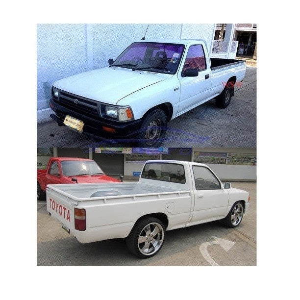 ยางสักหลาด ร่องกระจก TOYOTA MIGHTY X 1989 - 1997 LN85 RN85 ยาง ซีลกันลม โตโยต้า ไมตี้เอ็กซ์ ซีลกระจก MTX ประตูหน้า - Image 4