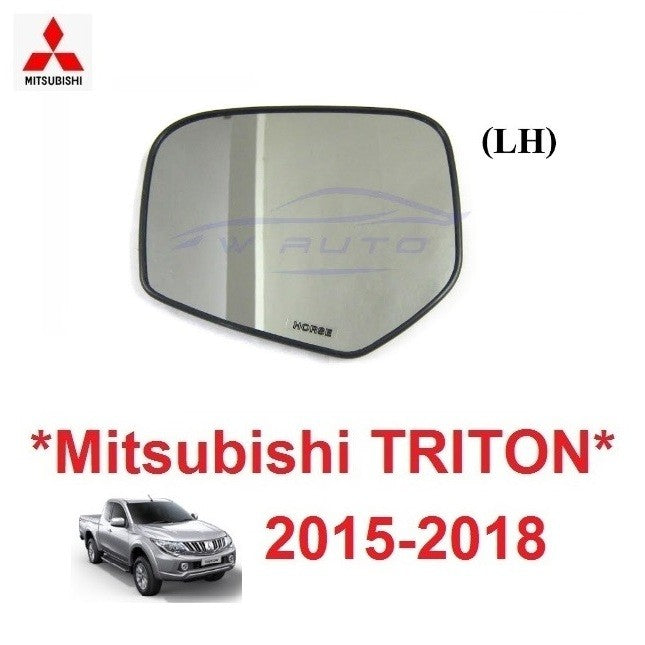 เนื้อกระจกมองข้าง MITSUBISHI TRITON 2015 - 2018 มิตซูบิชิ ไทรทัน ไตตั้น กระจกมองข้าง กระจก เลนส์ 2014 - Image 5