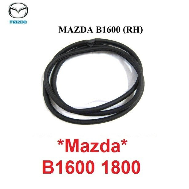 ยางขอบประตู ยาง ประตูหน้า รถ2ประตู Mazda B1600 B1800 โรตารี ฟอร์ด คูเรีย มาสด้า B-Series ปิ๊กอัพ Ford Courier 1965-77 - Image 6