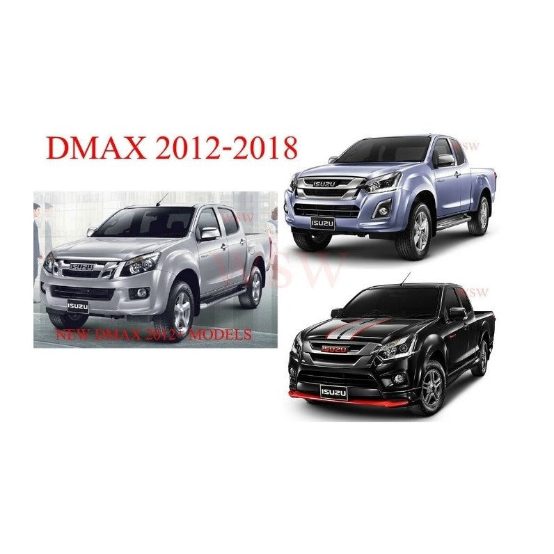 ตัวสูง ชุบแดง ครอบฝาถังน้ำมัน Isuzu Dmax D-max 2012 - 2019 อีซูซุ ดีแม็กซ์ 2-4 ประตู ดีแมค ครอบฝาถัง ครอบฝาปิดถัง - Image 4