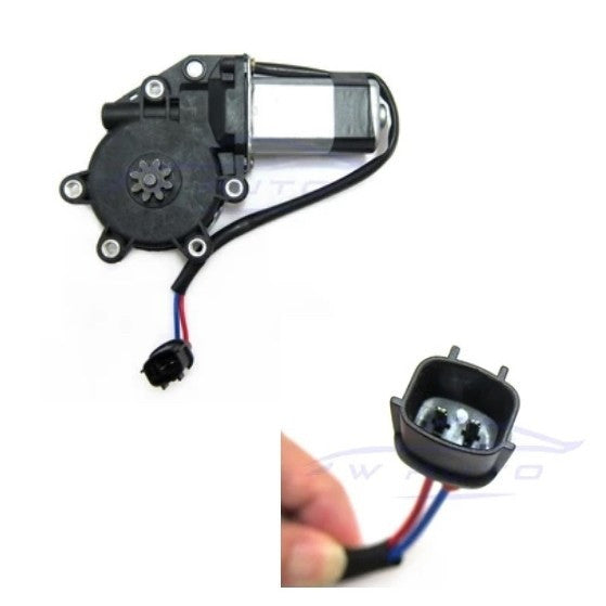หน้าขวา มอเตอร์กระจก ไฟฟ้า ISUZU Dmax 2003 - 2011 ปลั๊ก2สาย อีซูซุ ดีแม็ค ดีแมค หน้าต่าง มอเตอร์ยกกระจก ประตู D-MAX - Image 2