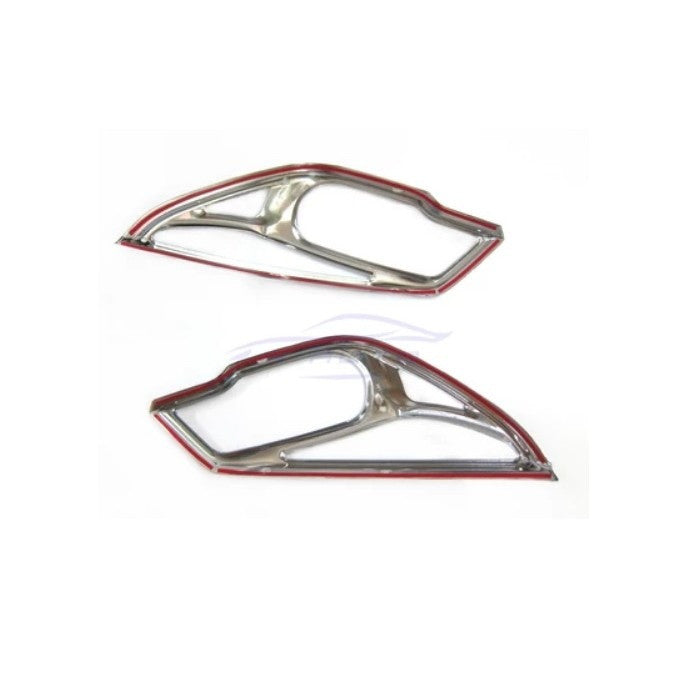 ครอบไฟหน้า สีชุบโครเมี่ยม Chevrolet Trailblazer 2012 - 2015 ครอบไฟ เชฟโรเลต เทรลเบลเซอร์ ไฟหน้า ฝาครอบหน้า - Image 3