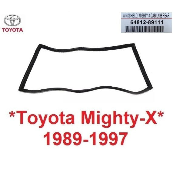 ยางกระจกหลัง โตโยต้า ไมตี้ ไมตี้เอ็กซ์ 1989 - 1997 TOYOTA HILUX MIGHTY X ยางขอบ กระจกหลัง RN85 LN85 UTE #64812-89111