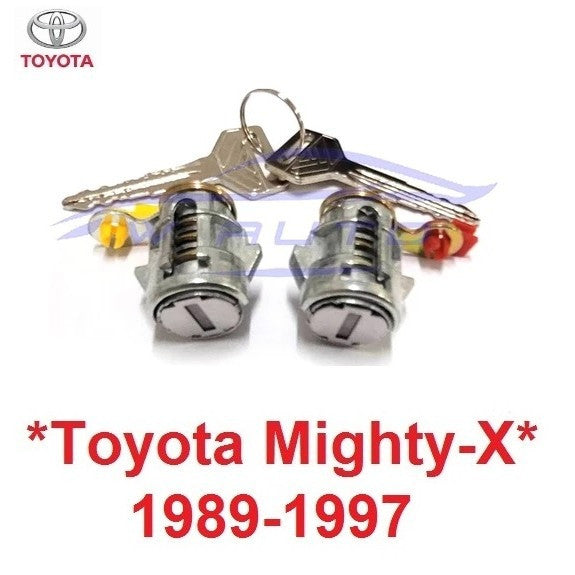 1ชุด กุญแจประตู TOYOTA MIGHTY-X 1989 - 1997 โตโยต้า ไมตี้เอ็กซ์ กุญแจรถยนต์ กุญแจเปิดประตู อะไหล่รถยนต์ ประตู MIGHTY X