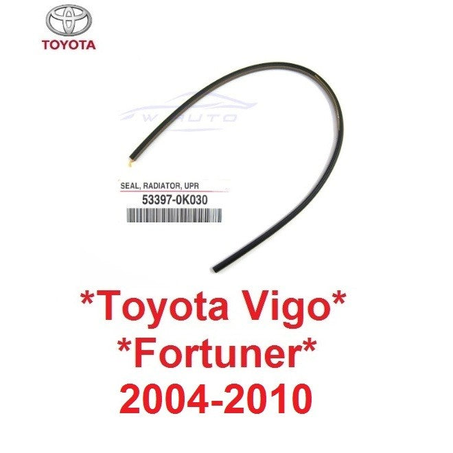 แท้ศูนย์ ยางรองหน้ากระจัง โตโยต้า วีโก้ ฟอร์จูนเนอร์ 2004-2010 ยางขอบกระจัง TOYOTA VIGO FORTUNER ยางรอง กระจังหน้า